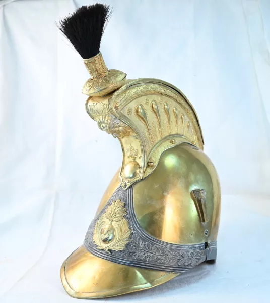 French Carabinier Officer Helmet - used by Fireman... Visuel 1 principal